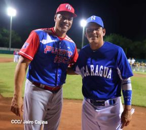 Inicia la Serie internacional de Béisbol Nicaragua versus Puerto Rico