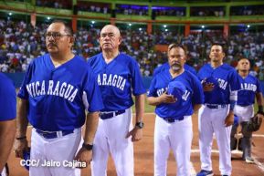 Inicia la Serie internacional de Béisbol Nicaragua versus Puerto Rico