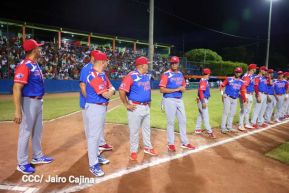 Inicia la Serie internacional de Béisbol Nicaragua versus Puerto Rico