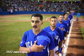 Inicia la Serie internacional de Béisbol Nicaragua versus Puerto Rico