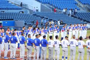 Inicia la Serie internacional de Béisbol Nicaragua versus Puerto Rico