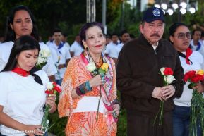 Conmemoración del 87 Aniversario Natal del Comandante Carlos Fonseca Amador