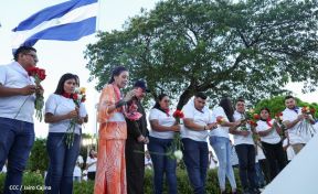 Conmemoración del 87 Aniversario Natal del Comandante Carlos Fonseca Amador