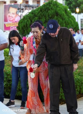 Conmemoración del 87 Aniversario Natal del Comandante Carlos Fonseca Amador