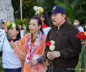 Conmemoración del 87 Aniversario Natal del Comandante Carlos Fonseca Amador