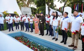 Conmemoración del 87 Aniversario Natal del Comandante Carlos Fonseca Amador