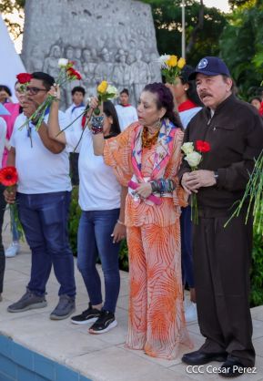 Conmemoración del 87 Aniversario Natal del Comandante Carlos Fonseca Amador