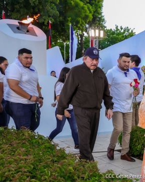 Conmemoración del 87 Aniversario Natal del Comandante Carlos Fonseca Amador