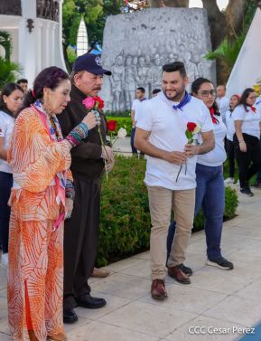 Conmemoración del 87 Aniversario Natal del Comandante Carlos Fonseca Amador