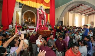 Cardenal Brenes oficia solemne misa en honor a San Marcos Evangelista