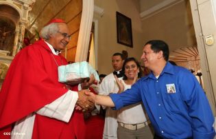 Cardenal Brenes oficia solemne misa en honor a San Marcos Evangelista