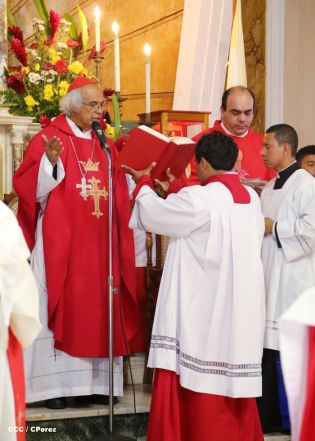 Cardenal Brenes oficia solemne misa en honor a San Marcos Evangelista