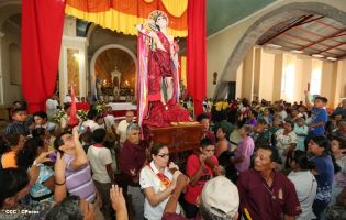 Cardenal Brenes oficia solemne misa en honor a San Marcos Evangelista