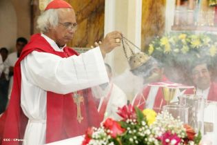 Cardenal Brenes oficia solemne misa en honor a San Marcos Evangelista