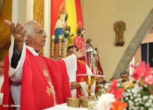 Cardenal Brenes oficia solemne misa en honor a San Marcos Evangelista
