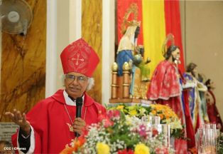 Cardenal Brenes oficia solemne misa en honor a San Marcos Evangelista