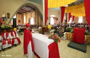 Cardenal Brenes oficia solemne misa en honor a San Marcos Evangelista