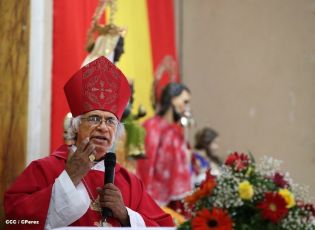 Cardenal Brenes oficia solemne misa en honor a San Marcos Evangelista