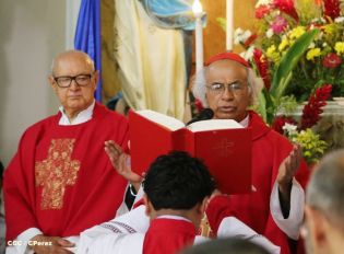 Cardenal Brenes oficia solemne misa en honor a San Marcos Evangelista