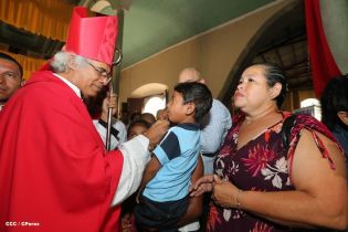 Cardenal Brenes oficia solemne misa en honor a San Marcos Evangelista