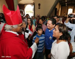 Cardenal Brenes oficia solemne misa en honor a San Marcos Evangelista