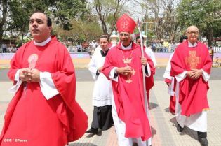 Cardenal Brenes oficia solemne misa en honor a San Marcos Evangelista