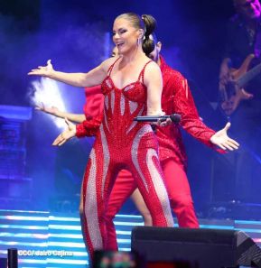 Esto fue lo que se vivió en el concierto de Olga Tañón y Eddy Herrera