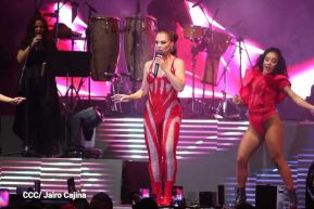 Esto fue lo que se vivió en el concierto de Olga Tañón y Eddy Herrera