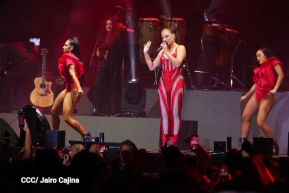 Esto fue lo que se vivió en el concierto de Olga Tañón y Eddy Herrera