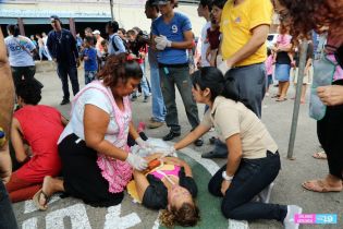 Exitosa jornada de simulacros en mercados de Managua