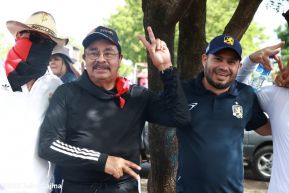 Miles de sandinistas caminan en saludo al 44/19 en Julio Victorioso