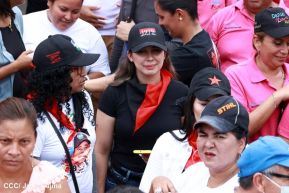 Miles de sandinistas caminan en saludo al 44/19 en Julio Victorioso
