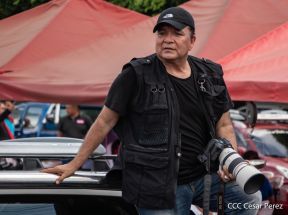 Miles de sandinistas caminan en saludo al 44/19 en Julio Victorioso