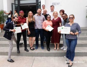  Comunicadores de Nicaragua y de RT en Español aprendiendo juntos