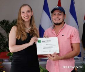  Comunicadores de Nicaragua y de RT en Español aprendiendo juntos