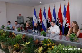  Comunicadores de Nicaragua y de RT en Español aprendiendo juntos