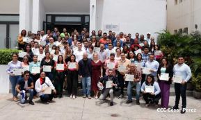  Comunicadores de Nicaragua y de RT en Español aprendiendo juntos