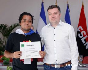  Comunicadores de Nicaragua y de RT en Español aprendiendo juntos