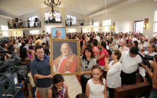 Cardenal Leopoldo Brenes destaca humildad y sencillez de los Papa Juan Pablo II y Juan XXIII