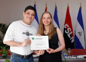  Comunicadores de Nicaragua y de RT en Español aprendiendo juntos