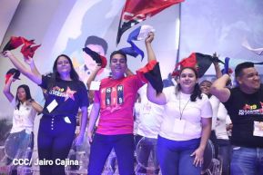 Congreso de la Juventud Sandinista ratifica apoyo al Comandante Daniel y la Compañera Rosario