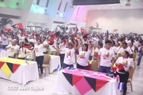 Congreso de la Juventud Sandinista ratifica apoyo al Comandante Daniel y la Compañera Rosario