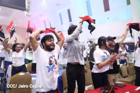 Congreso de la Juventud Sandinista ratifica apoyo al Comandante Daniel y la Compañera Rosario