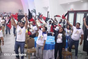 Congreso de la Juventud Sandinista ratifica apoyo al Comandante Daniel y la Compañera Rosario