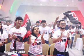 Congreso de la Juventud Sandinista ratifica apoyo al Comandante Daniel y la Compañera Rosario