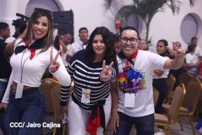 Congreso de la Juventud Sandinista ratifica apoyo al Comandante Daniel y la Compañera Rosario
