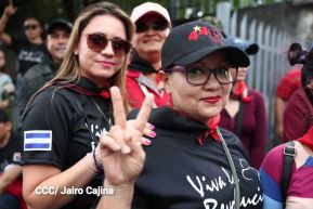 Multitudinaria caminata en saludo al 44/19 y homenaje a la gesta heroica de Julio Buitrago