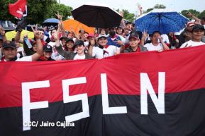 Multitudinaria caminata en saludo al 44/19 y homenaje a la gesta heroica de Julio Buitrago