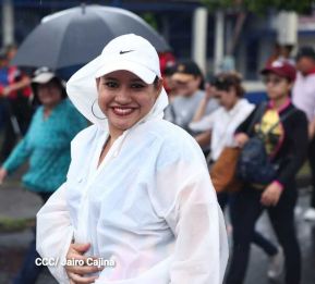 Multitudinaria caminata en saludo al 44/19 y homenaje a la gesta heroica de Julio Buitrago