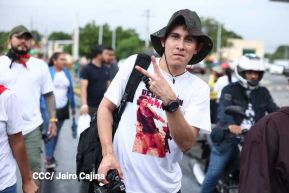 Multitudinaria caminata en saludo al 44/19 y homenaje a la gesta heroica de Julio Buitrago